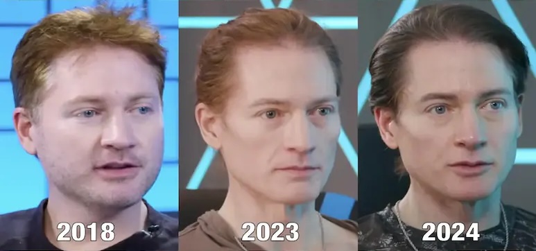 Bryan Johnson - efekty